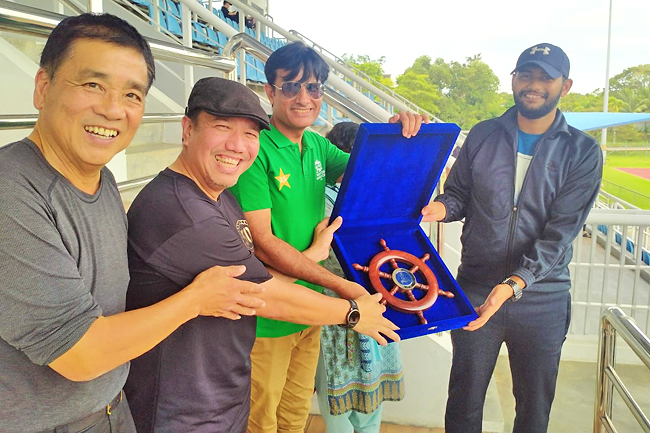 BDTA hosts exhibition match with Pakistan Navy