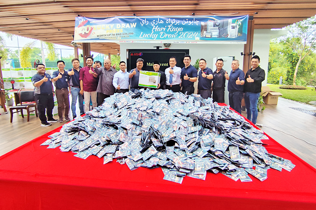 Pre-draw unveils 40 names for BND34K prize pool